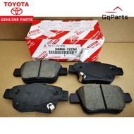 Toyota Estima (ACR50) BRAKE pad Rear (Original Toyota)