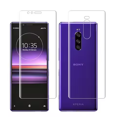 2PCS Matte Hydrogel Film for Sony Xperia 1 II III IV VII Screen Protector for Xperia 1 V 2023 VI Sof