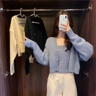 2IN1 BASIC CARDI KOREAN KNITTED CARDIGAN KOREAN SWEATHER WOMEN'S SWEATER PREMIUM KNITTED MATERIAL KN