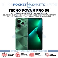 [Malaysia Set] Tecno Pova 6 Pro 5G (256GB ROM | 12GB RAM) 1 Year Tecno Malaysia Warranty