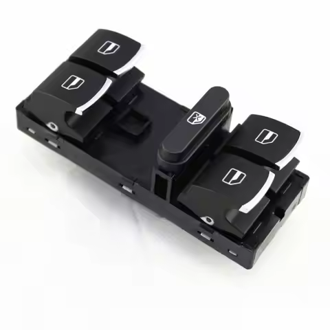5ND959857 Electric Power Master Window Switch Button for VW Tiguan Jetta Golf 5 6 Tiguan Passat B6 B