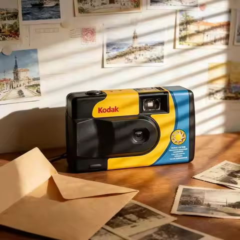 39 Sheets Disposable Film Camera Kodak Photo Daylight 1 2 3 4 5 6 Pcs Point-and-Point Camera Birthda