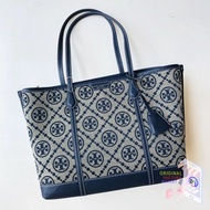 Tory Burch Perry T Monogram Triple Compartment Tote Bag Large 83312 Tory Burch