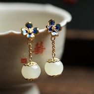 Female Chinese Style Earrings Retro Earrings
