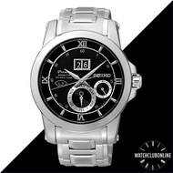 [WatchClubOnline] SNP135P1 Seiko Premier Kinetic Perpetual Time-Relay Men Casual Formal Watches SNP135 SNP-135 SNP-135P1