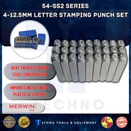 ALPHABET A-Z 0-9 LETTER NUMBER NOMBOR PUNCH PUNCHES PLATE BOARD METAL BESI STAMP CHOP MERWIN
