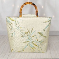 Double-Sided Chinese Style Chinese Style Bamboo Bag New Chinese Style Chinese Style Handbag Cheongsa