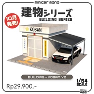 Diorama Papercraft Building -Police Box-