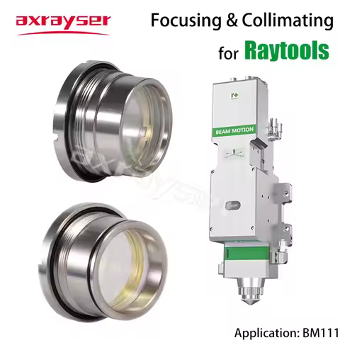 Raytools BM111 Laser Collimating & Focusing Lens D30 F100 F125 0-3KW with Lens Holder for Fiber Cutt