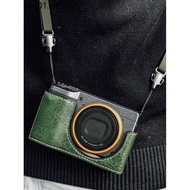 Suitable for Rico GR3/GR4 Protective Case GR3X Camera Bag GR4 Strap Leather Case Base Bag Portable C