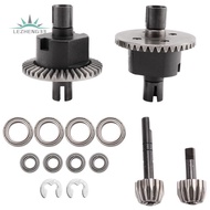 Front & Rear Differential and Gear Kit for    94123 94107 94111 94118 94166 1/10 RC Car Upgrade Part