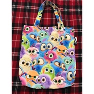 Angry birds tote bag