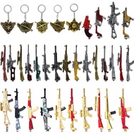 Jedi Survival Peace Elite Eating Chicken Keychain 98K AWM M24 Keychain Pendant