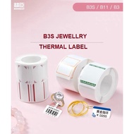 B3S Label Sticker Paper Roll Jing Chen (Niimbot) for B3S Label Printer -2