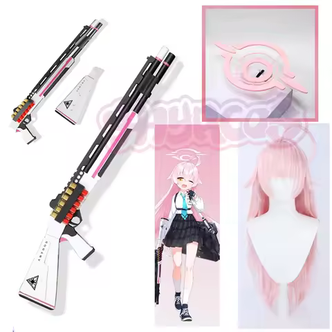 80CM Blue Archive Takanashi Hoshino Cosplay Prop Weapon Gun 80CM Women Halloween Carnival Party Role