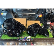 HITAM DIAMOND CASING ENGINE FZ Y15ZR Y15 YAMAHA CASING COVER ENGIN GOLD DAN HITAM KILAT Y15ZR FZ YAM