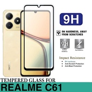 TEMPERED GLASS ANTI-SCRATCH GLASS REALME C61 FULL COVER SCREEN GUARD