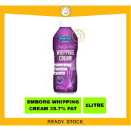 EMBORG WHIPPING CREAM 35.7% FAT 1LITRE [ FREE ICE PACK ] - HOME BAKER MALAYSIA