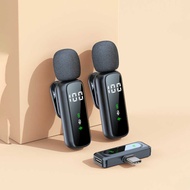 Private Model L06 Wireless Lavalier Microphone One for Two VLOG Shooting Radio Wireless Mike