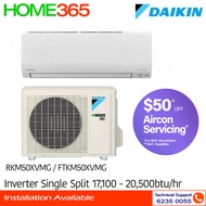 Daikin Inverter Single Split AirCon 18000BTU RKM50XVMG/FTKM50XVMG