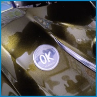 ➧ ❐ ◭ Mio FRONT SHIELD STAINLESS EMBLEM PACKAGE 3TH WARRANTY OK YAMAHA LOGO