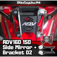 Honda ADV 160/150 Motorcycle Accessories Rear Side Mirror + Bracket
