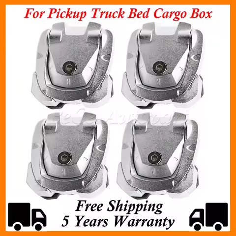 4Pcs For Ｎissan Navara NP300 Frontier Ford Ranger T6/T7 Toyota Hilux Bedliner Cabin Hook Hanger Tie 