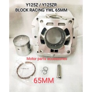 YWL RACING Y125Z ZR BLOCK RACING 65MM YWL WITH PISTON KIT SET 💯💯👍