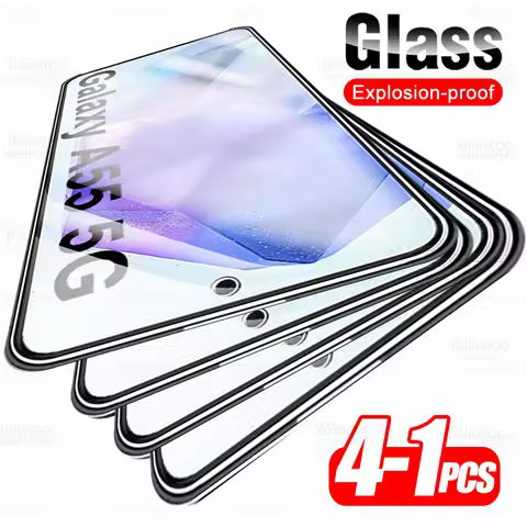 1-4Pcs Tempered Glass For Samsung Galaxy A55 A56 A57 SamsungA55 A 55 56 57 SamsungA56 SamsungA57 5G 
