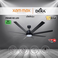 DEKA DC Motor Aluminium Blades Ceiling Fan PRIME 65 LED / DC Inverter / Ceiling Fans/ DEKA+ / 65LED