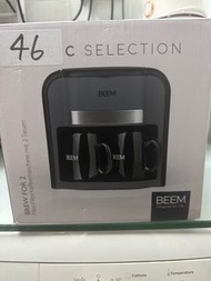 BEEM 雙杯咖啡機 （100%全新）