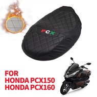 1Pc Motorcycle Moped Seat Cover Scooter Cushion Leather Case Seat Protector for HONDA PCX 150 PCX160 Artificial Leather Car Part