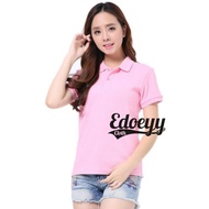 Light Pink Women's Polo Shirt / Woman Polo Shirt / Lady Polo Shirt / Women's Collared Shirt / Collar
