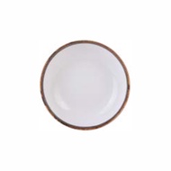 Sango HS - Coupe Plate 31cm - Caramel Brown