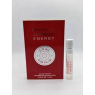 VIAL PERFUME 1.2ML DAVIDOFF CHAMPION ENERGY EDT <READY STOCK>