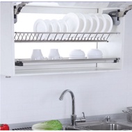 Eurogold 2-tier dish rack-Installed for over kitchen cabinets0