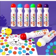 Jumbo Dot Marker Set of 8 Colours Craft painting Art n Craft superdot dot marker Children Painting