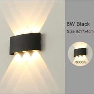 MATA Outdoor Garden Wall Light COB 4 Eyes 6 Eyes 8 Eyes Minimalist LED Wall Light/