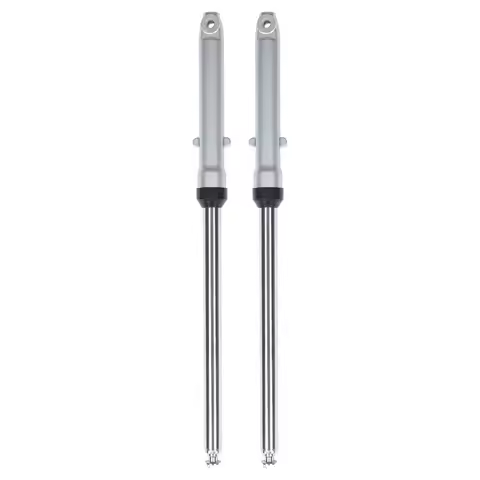 Pair 27 Motorcycle Front Fork Tubes Shocks Suspension Oil Absorber Replacement for Honda CG125 CT90 