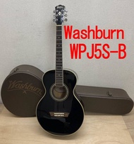 Black Beauty Washburn WPJ5S B acoustic guitar【Not Gibson fender esp prs Jackson ibanez musicman Martin Taylor epiphone guitar】