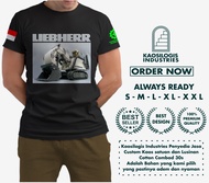 Kaos Liebherr Alat Berat Pertambangan Machine Mining - Kaosilogis