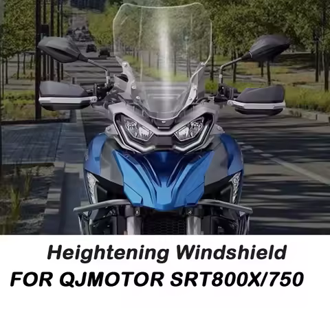 SRT800X Accessories Motorcycle Heightened Windshield For QJMOTOR QJ SRT800 SRT750 QJ750-7A 750X 800X