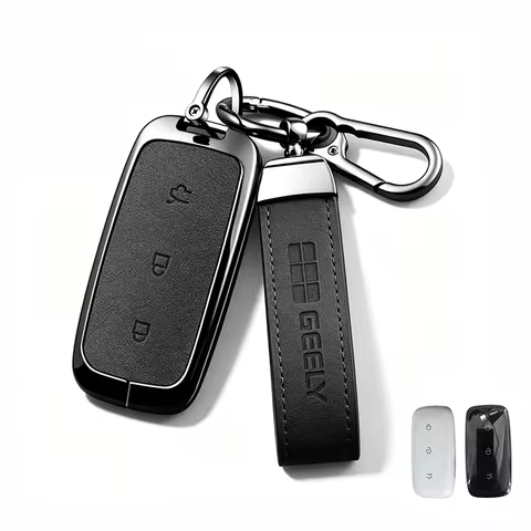 For Geely Galaxy EX5 E5 L6 L7 EMI NO.1 Proton e.MAS 7 5 E8 Starry 8, Car Key Holder Remote Protector