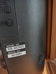 Sony KDL-40CX520 電視