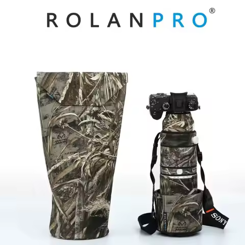 ROLANPRO Camera Lens Protection Pouch For Nikon Z180-600 Lens For Canon RF200-800 For Sony 200-600 L