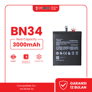 BT-ACC BN34 Battery Baterai Batre For Xiaomi Redmi 5A