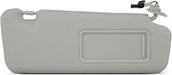 Gray Right Passenger Side Car Sun Visor with Sunroof for 2010-2015 For Mazda CX-9,Replacement Assemb