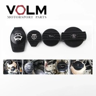 Aluminium Oil Cap Tank Cap Bottle Cap for VW CC golf 6 R MK6 Scirocco EA888 engine protect origingal