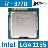 Intel Core i7 3770 Tray Ivy Bridge LGA1155 CPU Processor 4 Core 8 Thread Turbo 3.9GHz