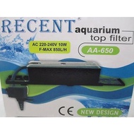 MESIN Aquarium FILTER BOX FULL SET 650/AQUASCAPE AQUARIUM FILTER TOP Machine/AQUARIUM TOP FILTER BOX